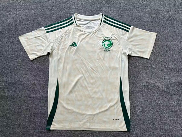 AAA Quality Saudi Arabia 24/25 Away White Soccer Jersey